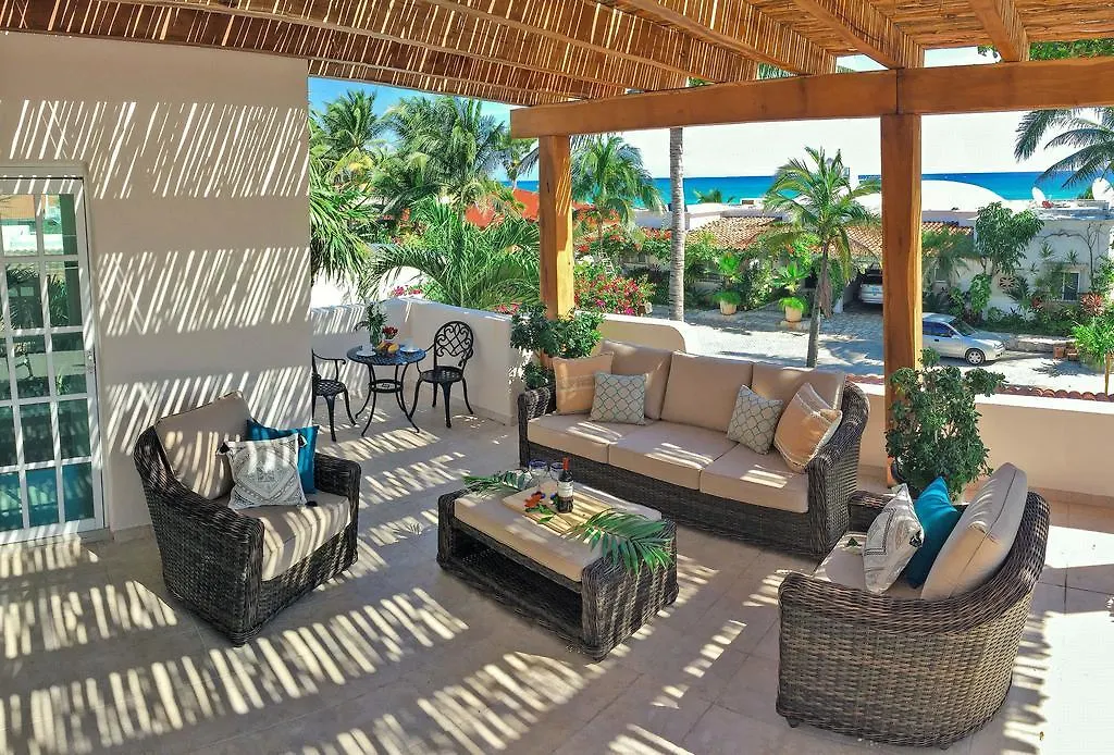 Casa Azul Caribe - Million Dollar View Beachside Villa - Playacar Fase I Playa del Carmen Mexico