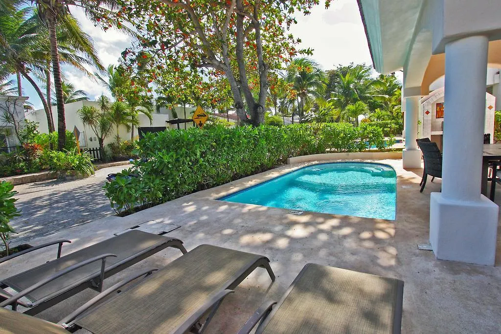 Casa Azul Caribe - Million Dollar View Beachside Villa - Playacar Fase I Playa del Carmen