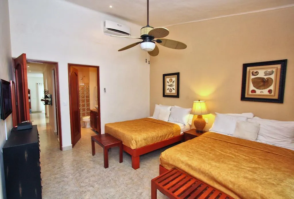 Casa Azul Caribe - Million Dollar View Beachside Villa - Playacar Fase I Playa del Carmen